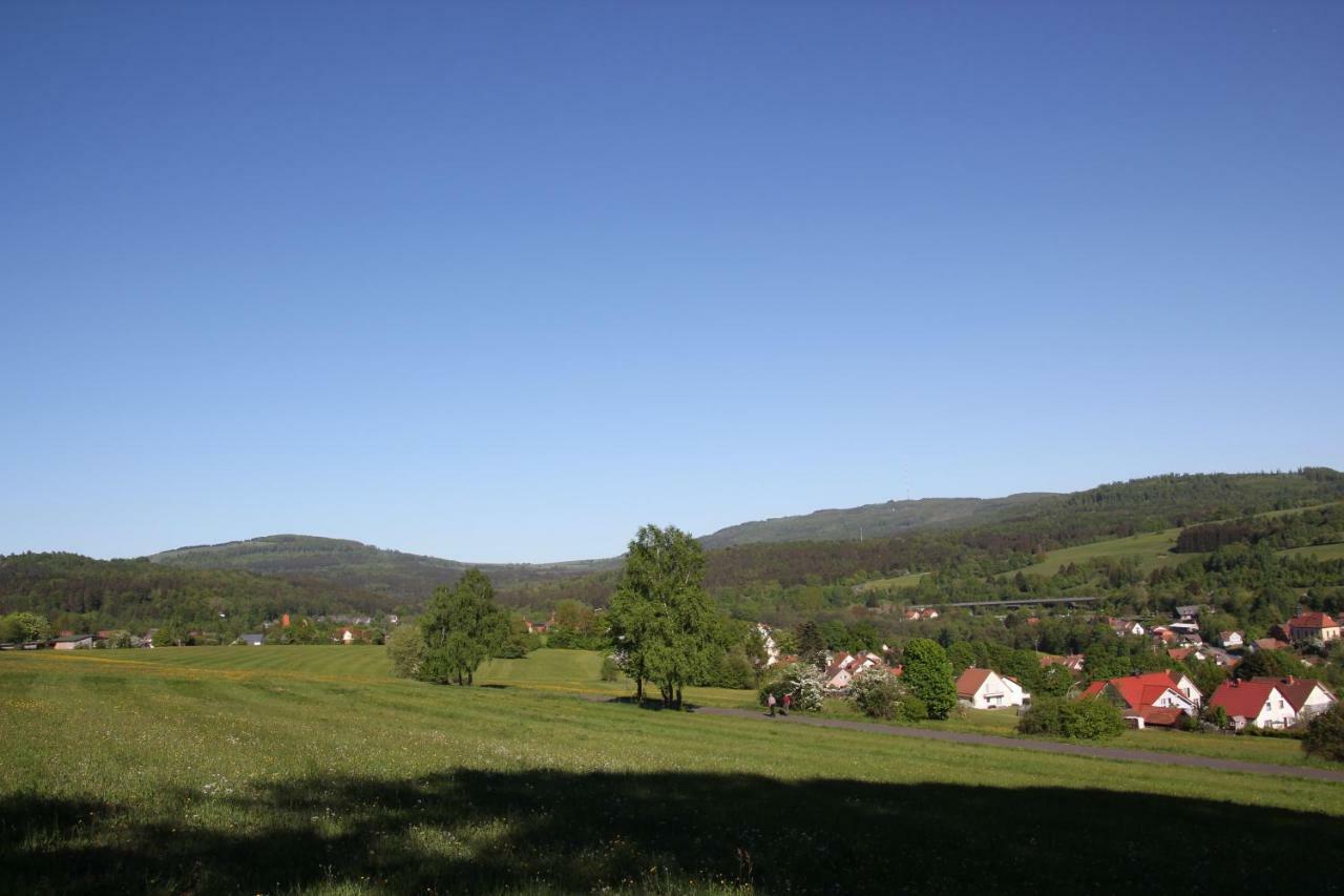 Ferienwohnung Abersfelder Mit Balkon Wildflecken Exteriör bild